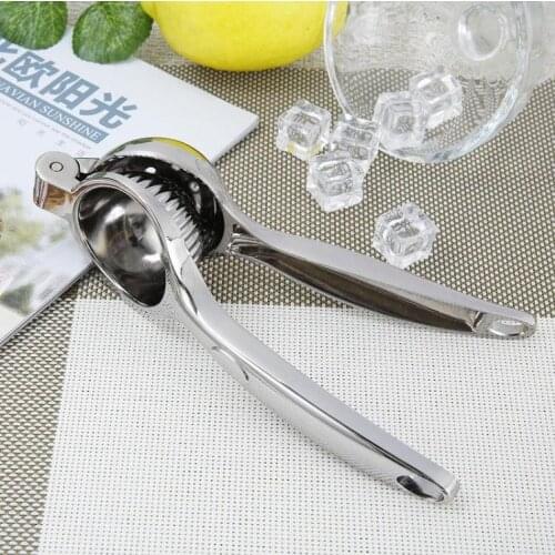 100PCS Cookware Juicer Lemon Orange Lime Squeezer Stainless Steel Hand Press Tool DIY Cooking Tools Fresh Juice Tool Juice Maker