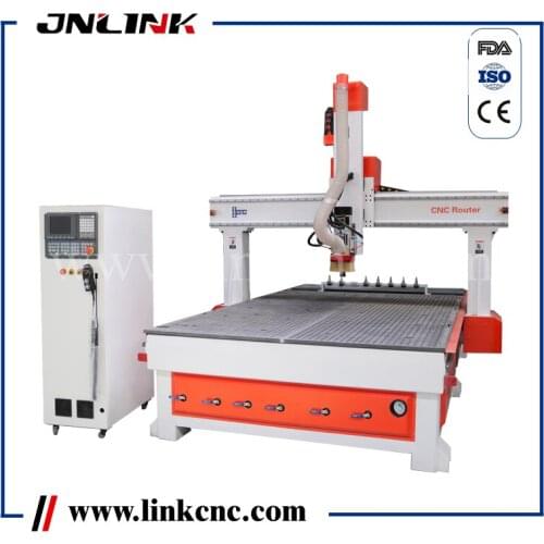 4 axis cnc router 1325 air cooling spindle ATC too chager cnc router wood marking