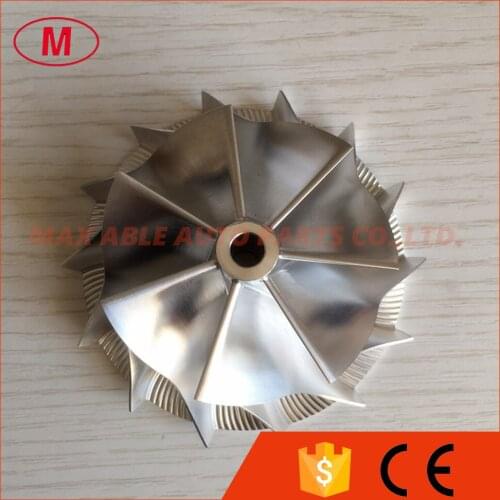 CT26 7+7 blades 59.00/76.13mm high performance turbocharger billet/milling/aluminum 2618 compressor wheel