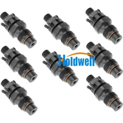 Holdwell Fuel Injector Nozzle 0432217276 for Chevy 6.5L 6.2L GM 142.0bar 8-pc Set