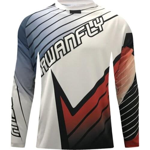 2020 Men Long Sleeve Motocycle Downhill Mtb Jersey Enduro Motocross Mountain Bike DH JerseyCloth BMX Shirt Top Wear