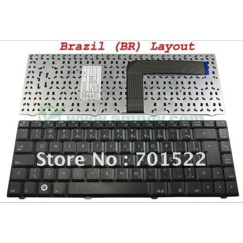 New Notebook Laptop keyboard For Philco Phn 14651 Black Brazil Version - MP-05698PA-F511 P/N: 82R-A14101-4211