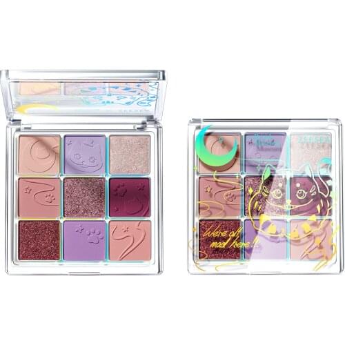 ZEESEA X British Museum アイシャドウ Alice In Wonderland 9 Color Eyeshadow Palette New