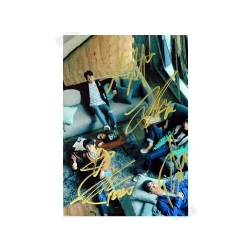 Signed Highlight autographed group photo K-POP 6 inches free shipping 102017