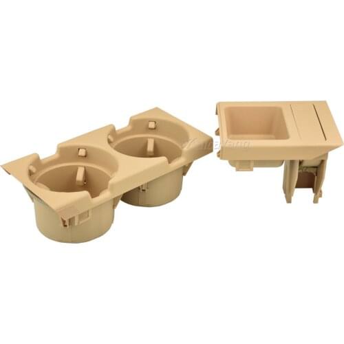 For BMW 3 Series E46 323i 318I 320I 1998-2006 Water Cup Holder Coin Tray Black Yellow Grey