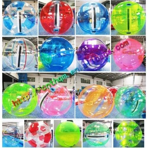 TH pvc high quality inflatable water walking ball, transparent inflatable water roller for children or adult
