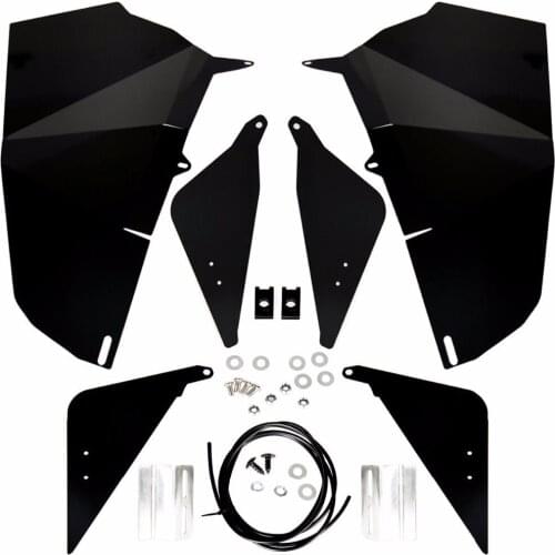 UTV Black Lower Door Panel Inserts For Polaris RZR 900 XC RZR-S 900 RZR-S 1000 2015-2017 Models