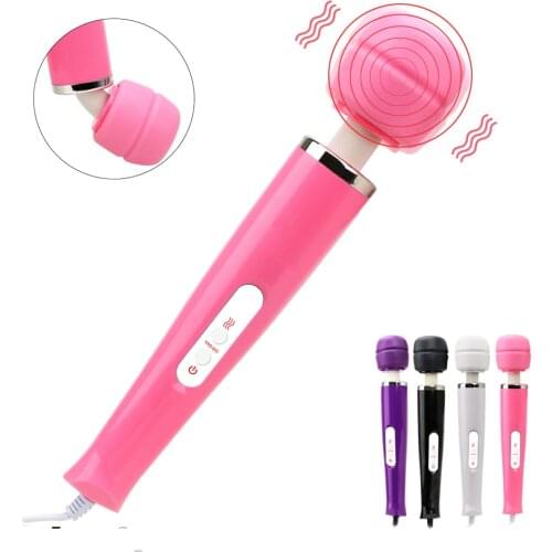 12 Speed Magic Wand Big Size Vibrator Sex Toys for Women Breast Massager Clit Stimulator AV Stick