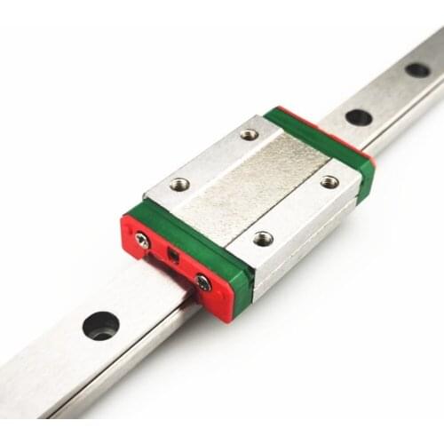 1PC Tool Slide Block Carriages MGN9H-1100 Linear Rail Guide With Slider High Precision For Router Engraving 100mm To 300mm