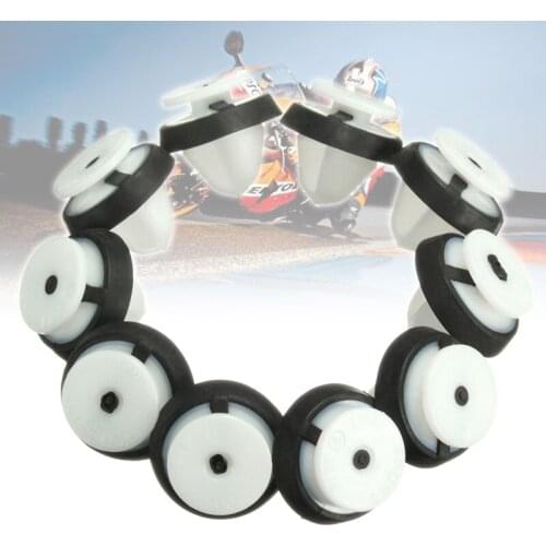 10pcs Car Interior Door Panel Card Trim Fastener Clips For Citroen C2 C8 C3 C4 Picasso for Peugeot 307 206 508