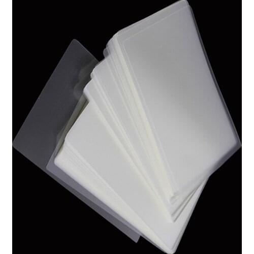 100 Sheets/Pack A4 6inch 70mic Thermal Laminator Flim PET+EVA Material 100Pcs/Pack for Photo/Files/Card/Picture Laminating