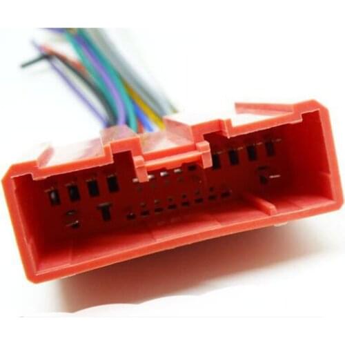 Car Audio Stereo Wiring Harness Adapter Radio CD DVD Stereo Plug male For Mazada 2 3 5 6 CX-7 CX5 Miata