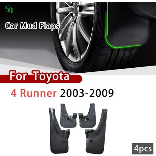 Mudflap for Toyota 4Runner 2003-2009 Fender Mud Guard Flap Splash Flaps Mudguards Car Mud Flaps Accessories 2006 2007 2008