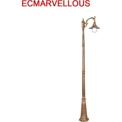 Iluminador Jardin Lampy Ogrodowe Straatverlichting Sokak Lamba Plaza LED Off Road Lampione Luminaire Exterieur Street Light