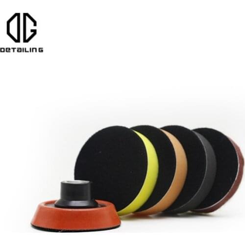 DETAILING Thread M14 1"/2"/3" Car Sponge Foam Buffing Pad Kit Wool Polishing Pad Kit