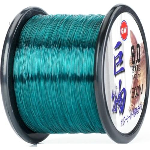 500M Nylon Fishing Line Monofilament Saltwater Carp Fishing Fly Fishing Luorocarbon Fish Line Peche Pesca Outdoor Fishing Tackle