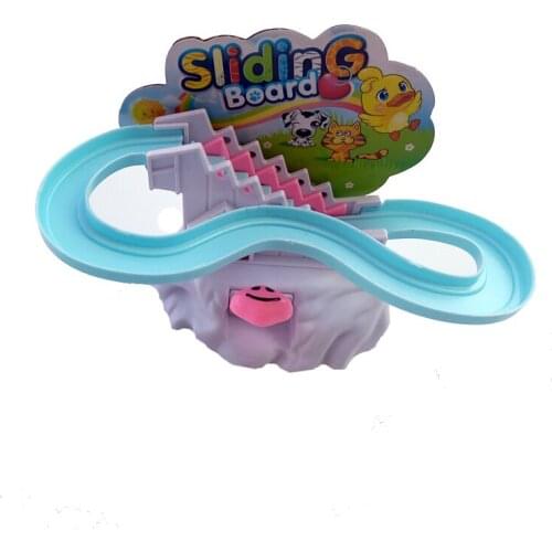 New manual kids toys Funny Climbing stairs toys Novel creative Toys for children Animal Slide rotating slide toys brinquedos