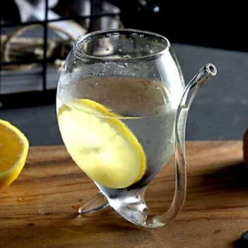 New 300mL Red Wine Champagne Coffee Milk Mug with Straw Heat Resistant Tea Drink Mug Transparent Drinkware Perfect Craft Gift