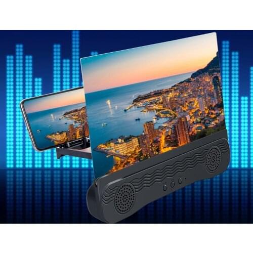 Ultra-thin Dual Microphone 6D Mobile Phone Multifunctional Video Magnifier for Home