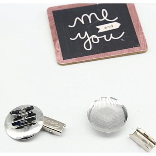 100 sets Blank Hair Ring Holders Findings 18mm-25mm Bezel Cabochons tray Bases with clasps for Elastic Hair Band Headband Diy