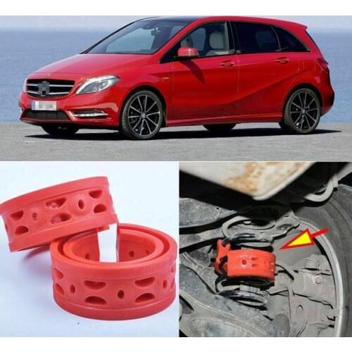 2pcs Rear Air Suspension Shock Bumper Spring Coil Cushion Buffer For BENZ B200