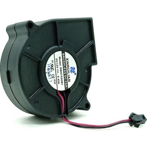 7530 12V RBH7530B1 Turbo Blower Large Air Flow Cooling Fan 7CM Video CARD blower
