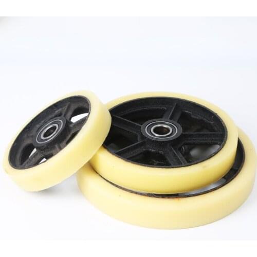 8-Inch 10-Inch 12-Inch Rubber Wheel Heavy Duty Core Rubber Tiger Cart Wheels Tire Trolley Wheel Wheels
