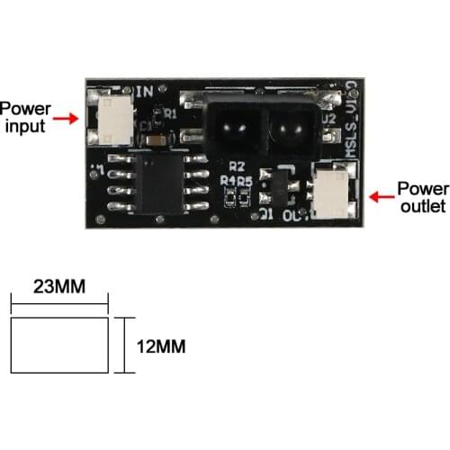 Vonado LED Accessorie Highly Sensitive Light Sensor Module, Light Control Switch, Building Block Model Lighting Kit For DIY Fans