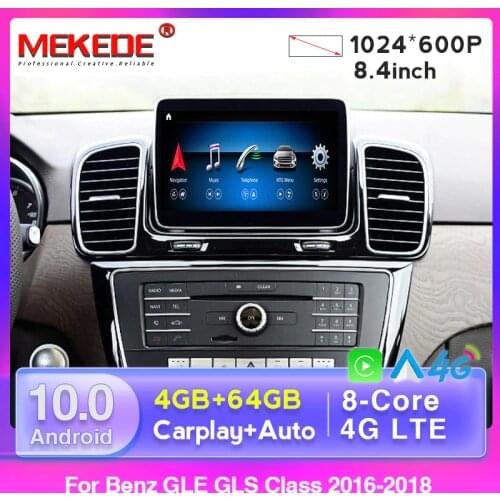MEKEDE Android 10.0 8.4'' 4G 64G Car Radio for Mercedes Benz SLK ML GL GLS GLE 2011-2018 NTG 4.5 5.0 Multimedia Audio headunit