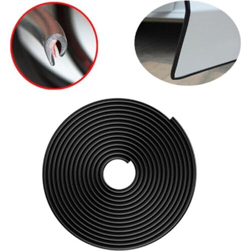 Car Styling Door Edge Scratch Crash Strip Protection For Ford Focus 2 3 4 Mondeo Fusion Kuga Ecosport decoration accessories