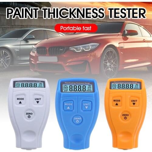 GM200 Car Paint Thickness Gauge Automatic Coating Thickness Tester with LCD Display Auto Power off Inspection Car Accessories