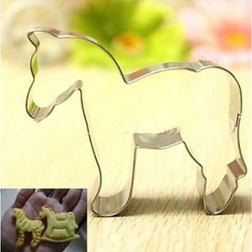 FD3035 Animal Horse Stainless Steel Biscuit Cookie Cutter Fondant Cake Mold
