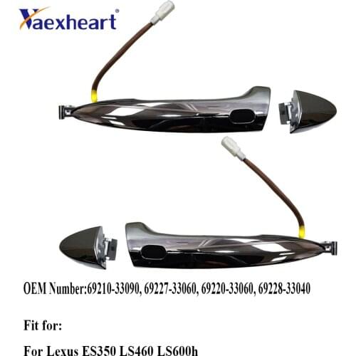 69210-33090 69227-33060 69220-33060 69228-33040 Chrome Door Handle Cover Trim Set For Lexus ES350 LS460 LS600H Car Accessories