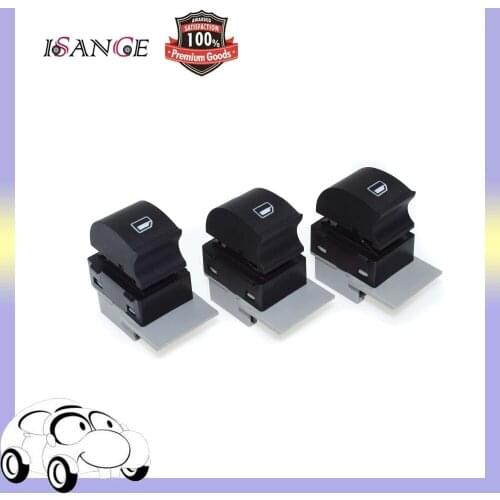 ISANCE 3PCS set Power Window Switch Control Fensterheber Schalter For AUDI C5 A6 4B 1998-2005 OE# 4B0 959 855A, ,4B0959855
