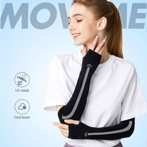 Summer Men And Women Glove Outdoor Running Riding Sleeve Ice Silk Sleeve Sunscreen Sleeve Cycling Arm Warmer Bicycle Accessories