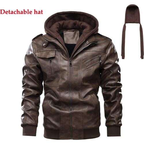 LUCLESAM Hooded Jackets For Men