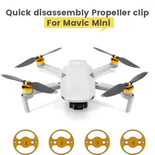 Mavic Mini Special Metal CNC Portable Quick Disassembly Quick Installation Paddle Clamp Set for Mavic Mini Accessories