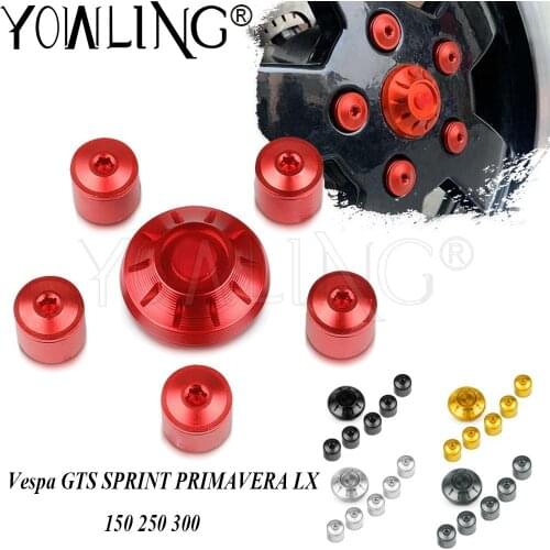 Motorcycle Accessories Hubcaps Wheel Side Cover Decoration Protector Guard FOR Piaggio Vespa GTS SPRINT PRIMAVERA LX 150 250 300