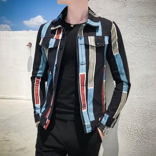 2021 Vintage Jacket Men Floral Bomber Jacket Men Patchwork Lattice Long Sleeve Zipper Jackets Coat Mens Pilot Jacket S-5XL