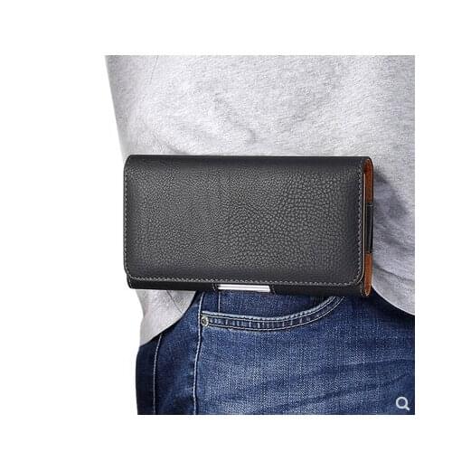 2020 New Genuine Leather Waist Bag For iPhone 6 6S 7 8 Plus X XR XS 11 Pro Max Phone Pouch Case Cover For iPhone11 Magnetic