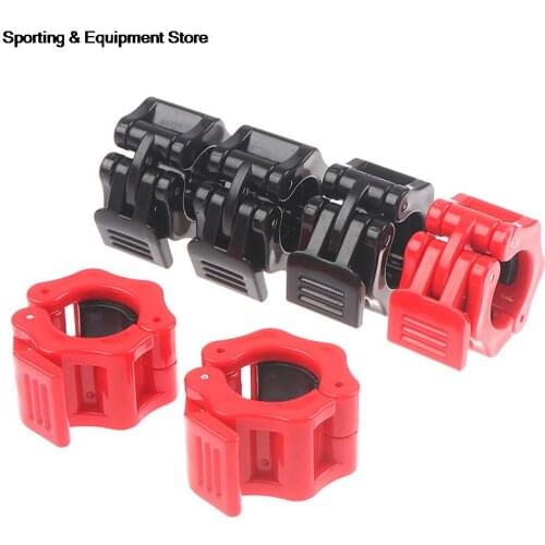 1 Pair 25/28/30mm Spinlock Collars Barbell Collar Lock Dumbell Clips Clamp Weight Lifting Bar Gym Dumbbell Fitness Body Building