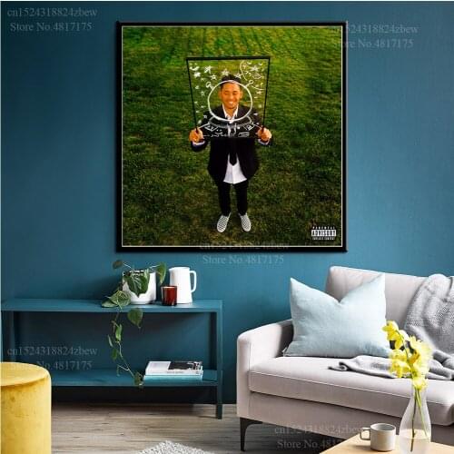 Peach Tree Rascals Poster Rapper Singer Music Album Things Won't Go My Way Canvas Painting Wall Art Poster and Prints Home Decor