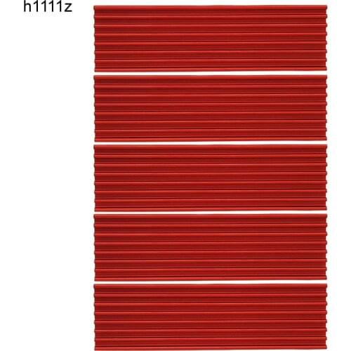 5PCS M.2 Heatsink SSD Aluminium Alloy PCI-E NVMe M.2 2280 SSD Heatsinks Radiator PC Cooling Heat Dissipation Radiator Red Color
