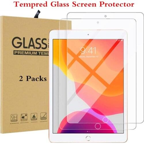 2PCS Tempered Glass for iPad 10.2 2019 Screen Protector for iPad 10.2 8th 2020 Generation A2200 A2198Tablet Protector Glass