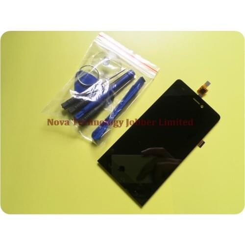 Wyieno Black Indigo Sesnor For Explay Indigo LCD Display +Touch Screen Digitizer Screen Assembly +3M sticker