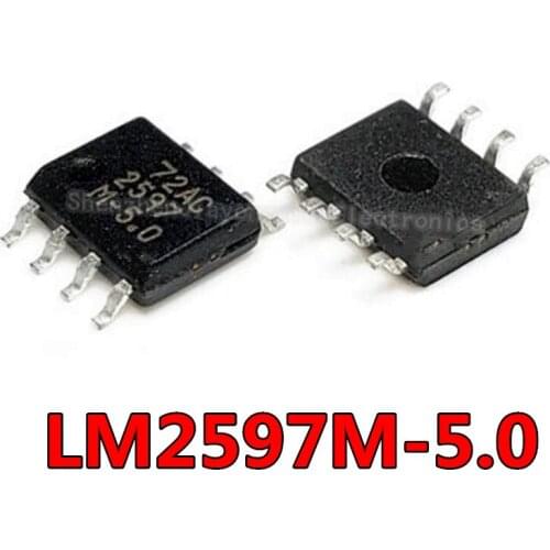 10PCS/LOT LM2597M-5.0 LM2597MX-5.0 2597M-5.0 SOP8 5V New original spot hot sale