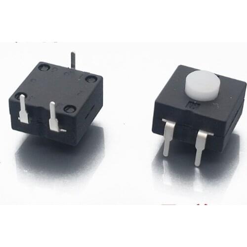 3 fee 213BS Bright flashlight button 12x12x9.1mm The self-locking key switch 12*12*9.1mm Inside switch tripod 1603AA-9.1