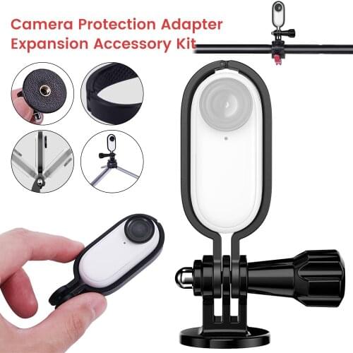 Camera Protective Frame Mount Adapter for Insta-360 GO 2 Camera Protection Adapter Expansion Accessory Kit Camera Accessories