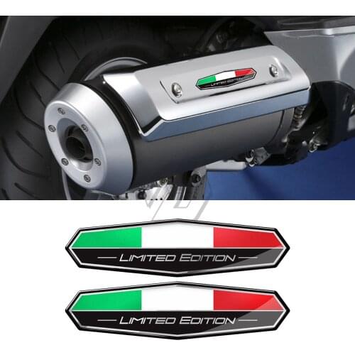 Car Decals motorbike Italy Flag Sticker Italia Limited Edition Decal Case for Aprilia Ducati Triumph Kawasaki Yamaha Honda Suzuk