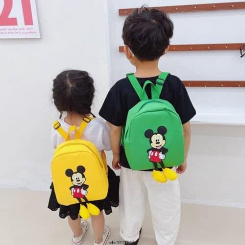 Mickey Mouse backpack for children Orthopedic childrens backpacks school bag Satchel mochilas Fashion kids bag school bags